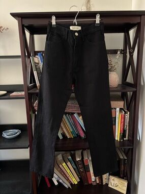Shaina Mote Straight Leg Jeans in Black